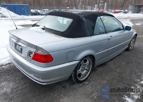 2002 BMW 330Ci z USA, uszkodzony, nr VIN WBABS53432JU90796